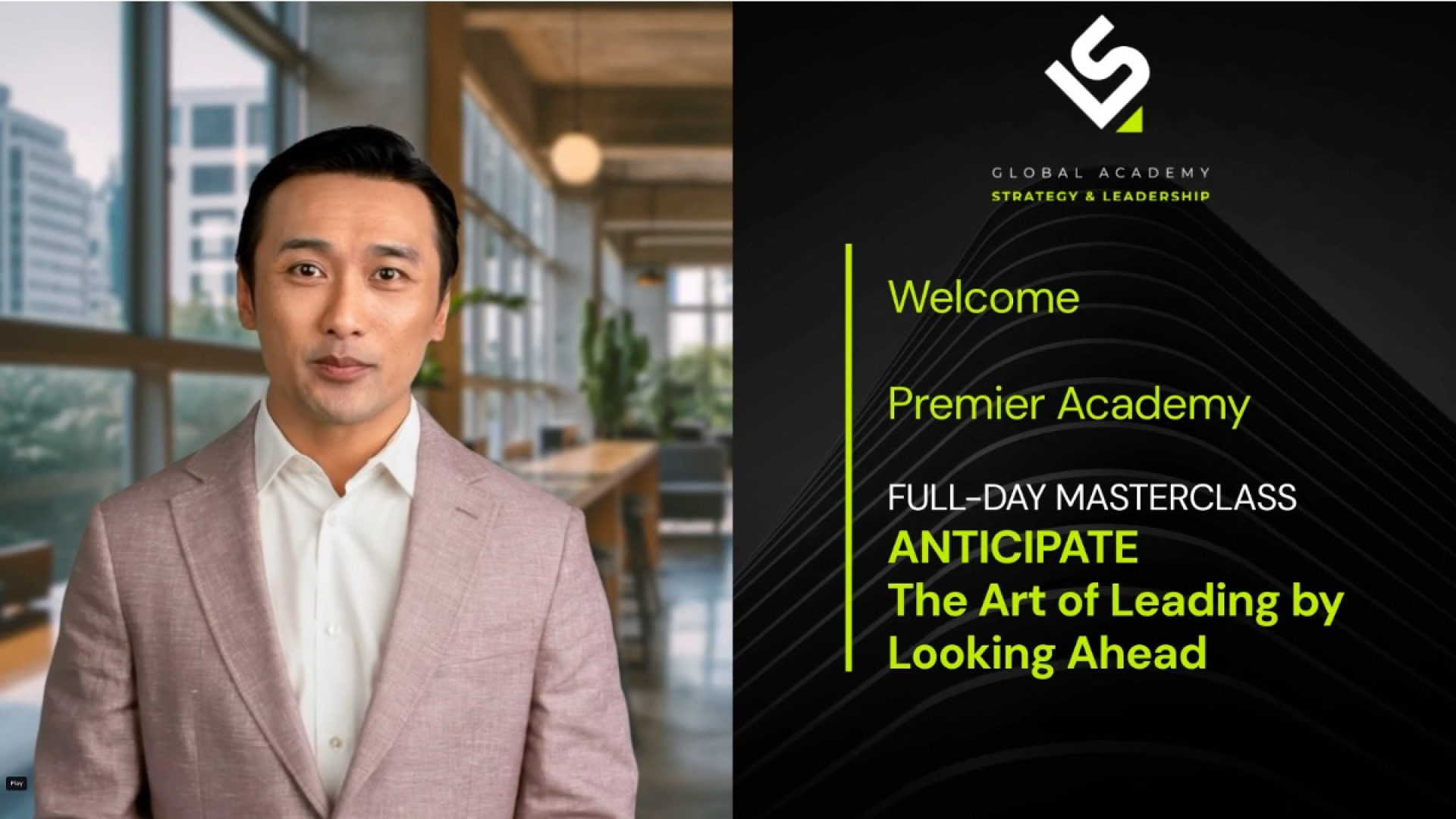 Anticipate, the Art of Leading by looking Ahead